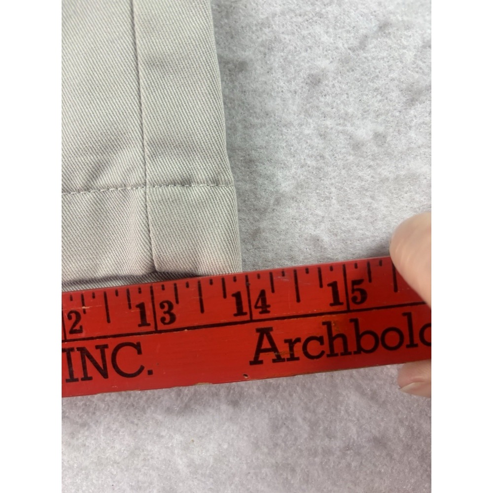 Eddie Bauer Shorts Mens 38x9 Khaki Flat Front Casual Preppy Chino Walk Outdoors - Picture 6 of 10
